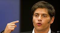 Axel Kicillof, ministro de Economía de Argentina.