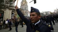 Oficiales bolivianos