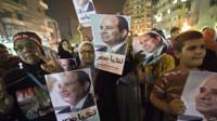 Simpatizantes de Al Sisi