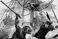 Motín de animales en barco