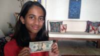 Laila Indira Alva, la niña que le escribió al Banco central indio