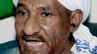 Foto de archivo de Sadiq al Mahdi