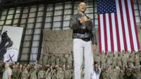 Obama en Afganistán