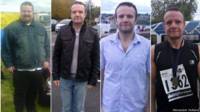 Alexander Holland antes y después de bajar de peso