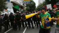 protesto em São Paulo | Getty