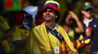 Aficionado colombiano en Brasil 2014