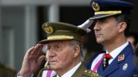 Juan Carlos, Felipe