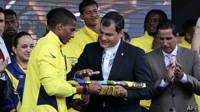 Antonio Valencia, Rafael Correa