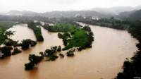 Inundación en China