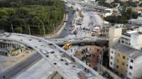 Puente caído en Belo Horizonte