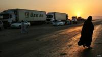 Refugiados en Mosul
