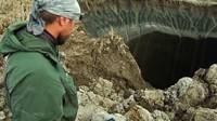 Cráter en Siberia