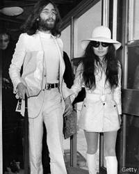 John Lennon y Yoko