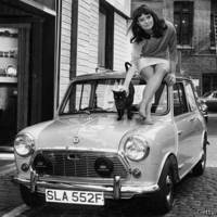 Minifalda y mini Cooper