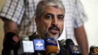 El líder de Hamas, Khaled Meshaal.