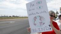Protesta contra la pena de muerte.