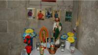 Altar para desaparecidos en México
