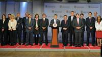 Juan Manuel Santos y su nuevo gabinete