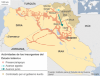 Avance de Irak