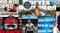 Portadas de periódicos