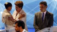 Silva, Rousseff, Neves