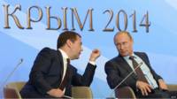 Putin e Medvedev (AFP)