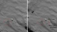 Im & # XE1; gene probe landing of Philae