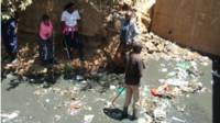 Juhudi za kuisafisha mtaa wa Kibera Nairobi