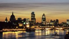 Khung trời London với các tòa nhà cao tầng đã trở thành biểu tượng 