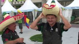 Hinchas mexicanos