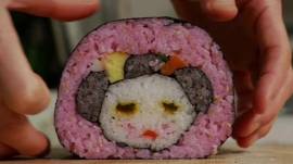Arte en sushi