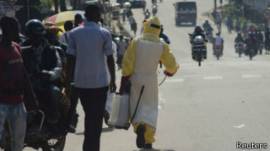 Ebola imaze guhitana abantu barenga ibihumbi bine