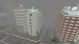 Imagen de una ciudad en realidad virtual