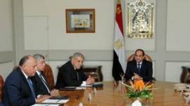 Rais Al-Sisi akizungumza na maafisa wake kuhusu shambulio la Sinai