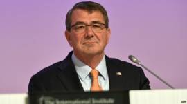 Bộ trưởng Quốc phòng Mỹ, ông Ashton Carter tại Đối thoại Shangri-La, Singapore