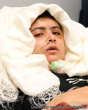 Malala hospitalizada