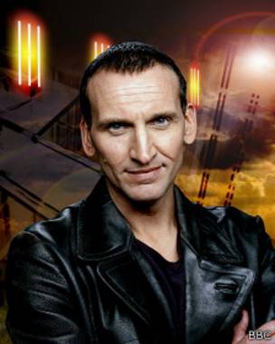 Christopher Eccleston como o Doutor