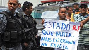 Protesto contra violência policial (Getty)