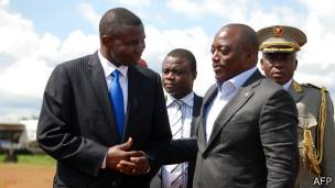 Rais Kabila akiwa Beni