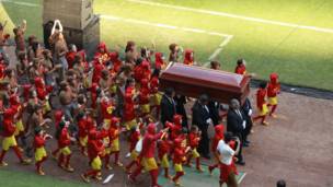 Despedida a Chespirito.