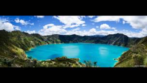 La Laguna de Quilotoa por Ruth Jiménez