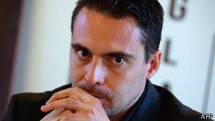 Gabor Vona, líder del partido Jobbik