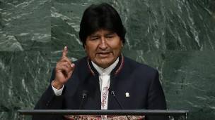 Evo Morales en la ONU