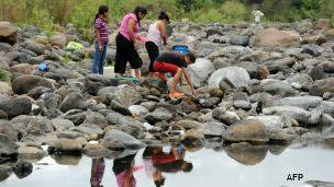 Río Guacerique en Honduras.