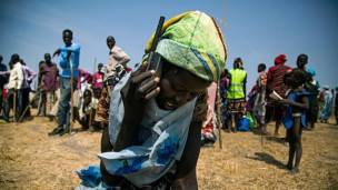 Solo el 15% de la población en Sudán del Sur tiene teléfono celular.
