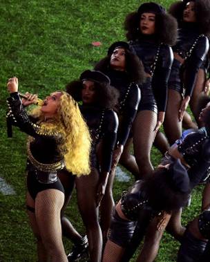 Beyoncé en el Super Bowl de este año