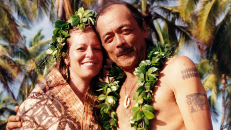 Супружеская пара на Гавайях