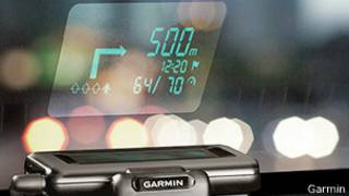 HUD Garmin