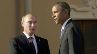 Shugaba Putin da Shugaba Obama