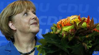 canciller alemana angela merkel agradece el resultado elecciones alemanas